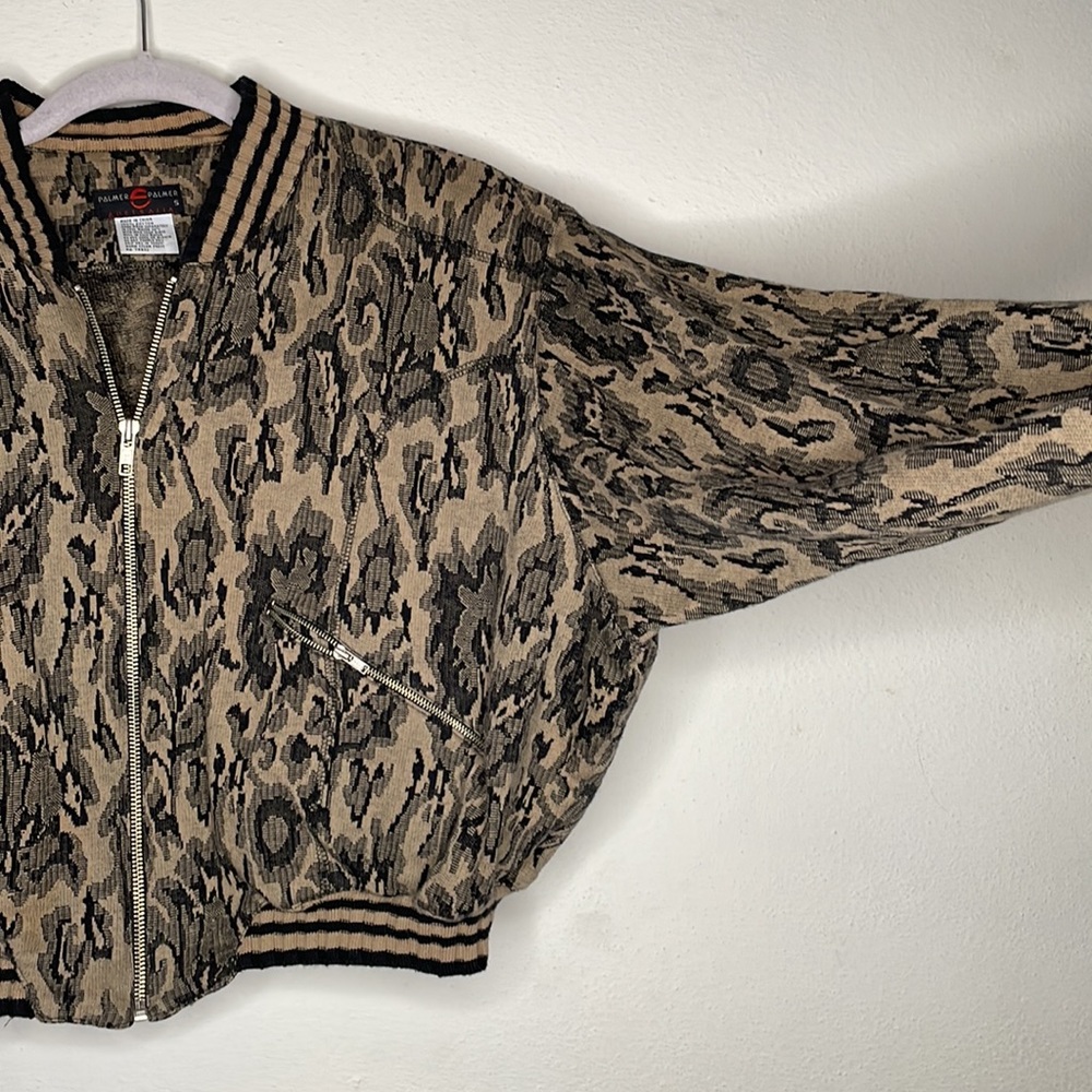 Vintage rare Palmer e Palmer Australia bomber jacket, 100 percent woven cotton